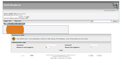 Desktop Screenshot of forum.bts-gsm.eu