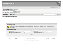 Tablet Screenshot of forum.bts-gsm.eu